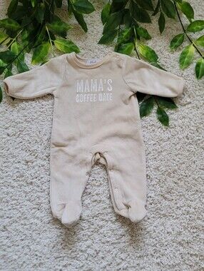 Baby Boy 'Mama's Coffee Date' (Newborn)